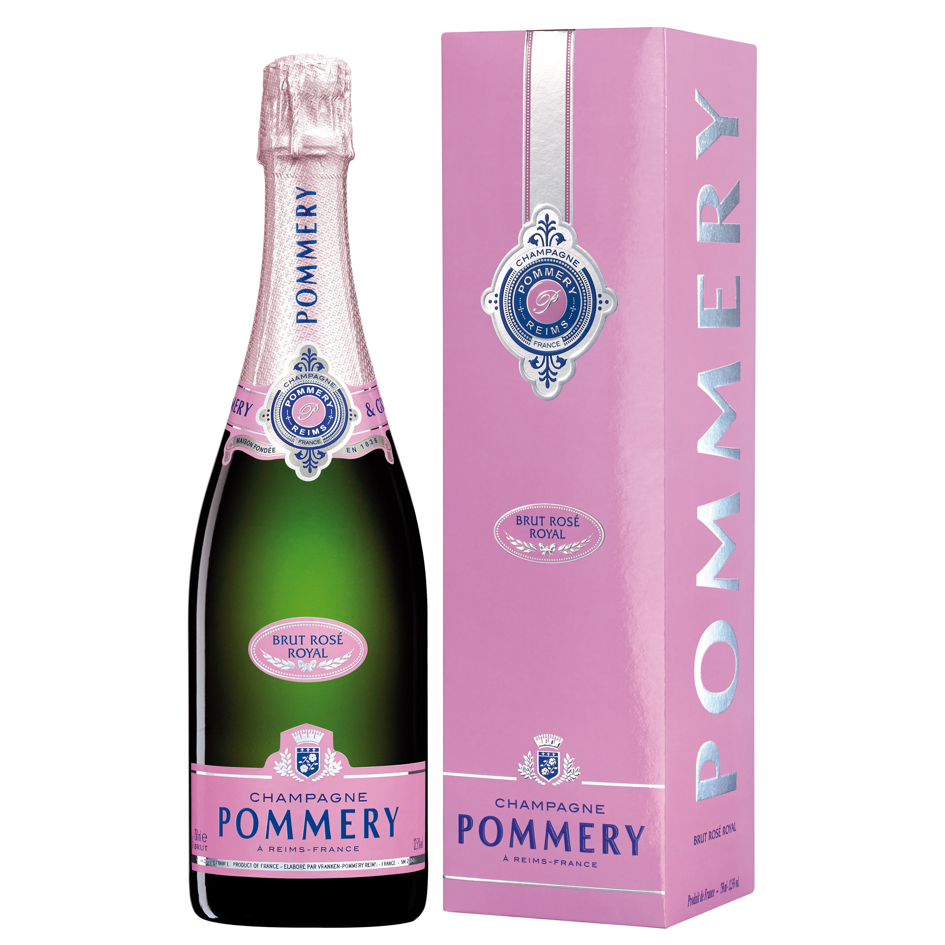 Send Pommery Rose Brut Champagne 75cl Online
